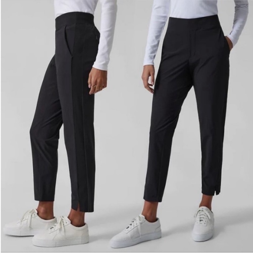 Athleta Charcoal Ankle Pants